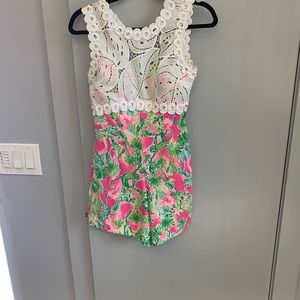 Lilly Pulitzer romper in size 0